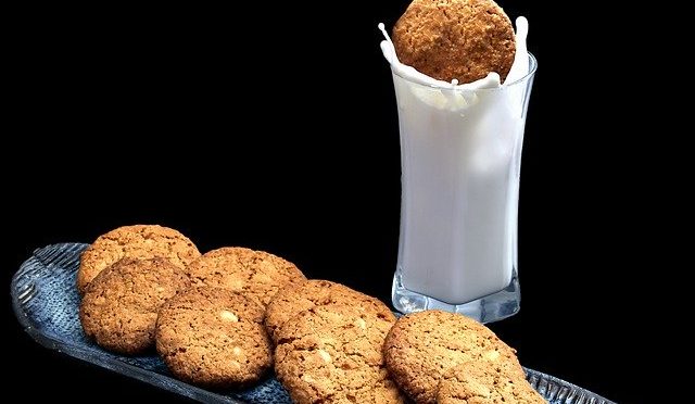 Cookies Milk Food Drink Delicious