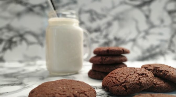 Cookies Milk Glass Marble Straw